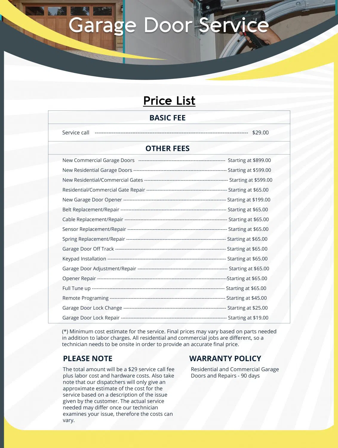 All County GarageDoor Repair Service Princeton, NJ 609-450-3300